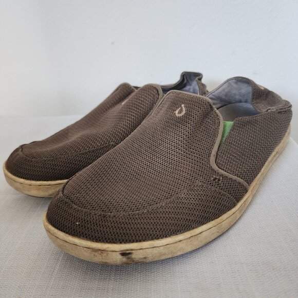 olukai Other - OluKai Nohea Mesh Brown Slip On Shoes 8.5